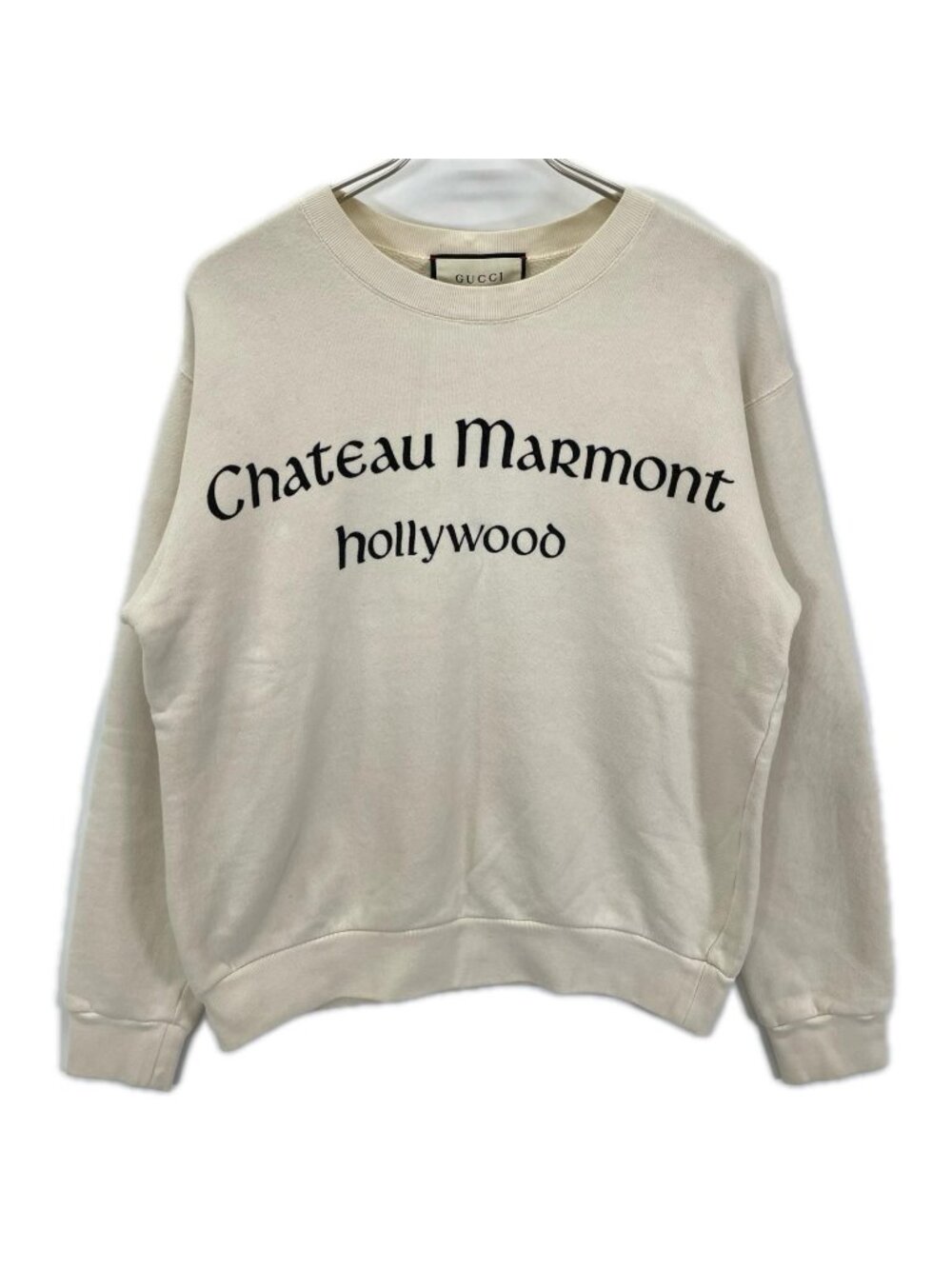 Gucci Ivory Flower Print Sweatshirt XS